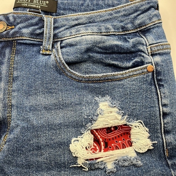 Judy Blue 5” Inseam High Rise Shorts Size 1XL - Picture 14 of 16